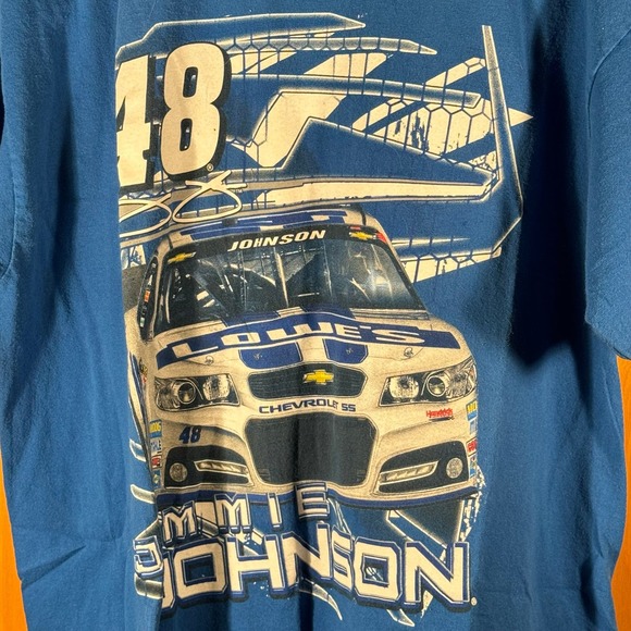 Nascar Jimmie Johnson Lowe’s #48 Hendrick Motorsports Racing Shirt XL - Picture 4 of 9